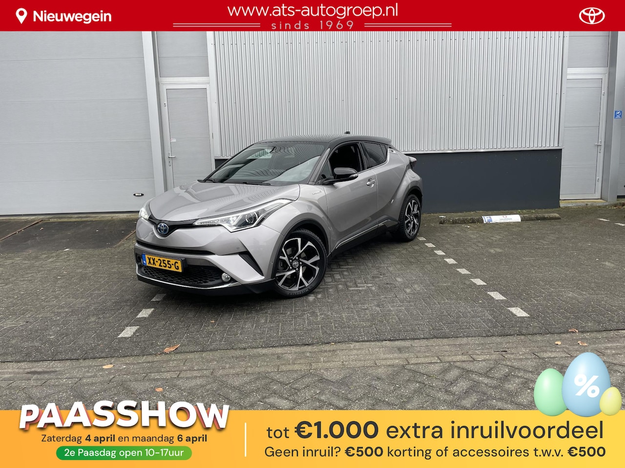 Toyota C-HR - 1.8 Hybrid Style Bitone, All season, Vol Leder interieur - AutoWereld.nl