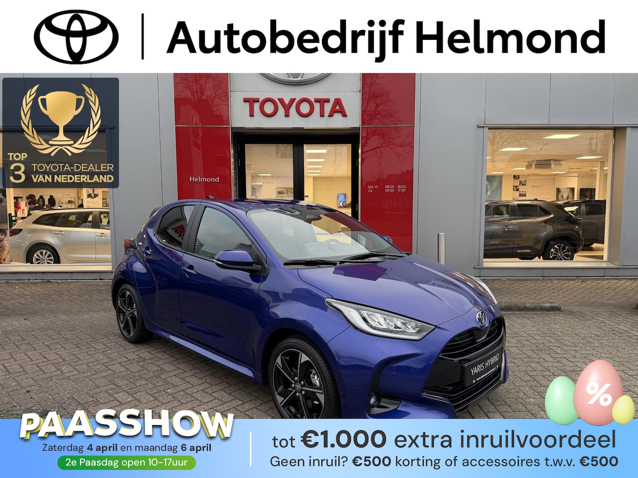 Toyota Yaris - 1.5 Hybrid 130 Executive Gloednieuw | Dodehoek | sportstoel | 130 PK | Op voorraad | BTW a - AutoWereld.nl