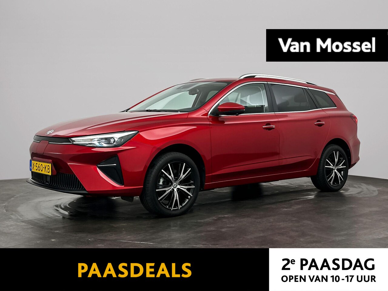 MG MG5 - Long Range Luxury 61 kWh | Leder | Led Koplampen | Navi | CarPlay | 360 Camera | Stoelverw - AutoWereld.nl