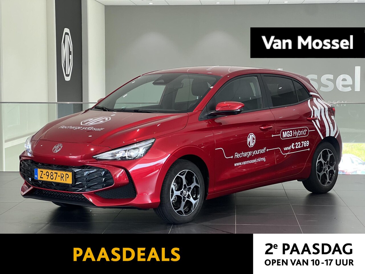 MG MG3 Hybrid+ - 1.5 Luxury Camera | LED | Stoel & Stuur Verwarming | Adaptieve Cruise Control | Apple Carp - AutoWereld.nl