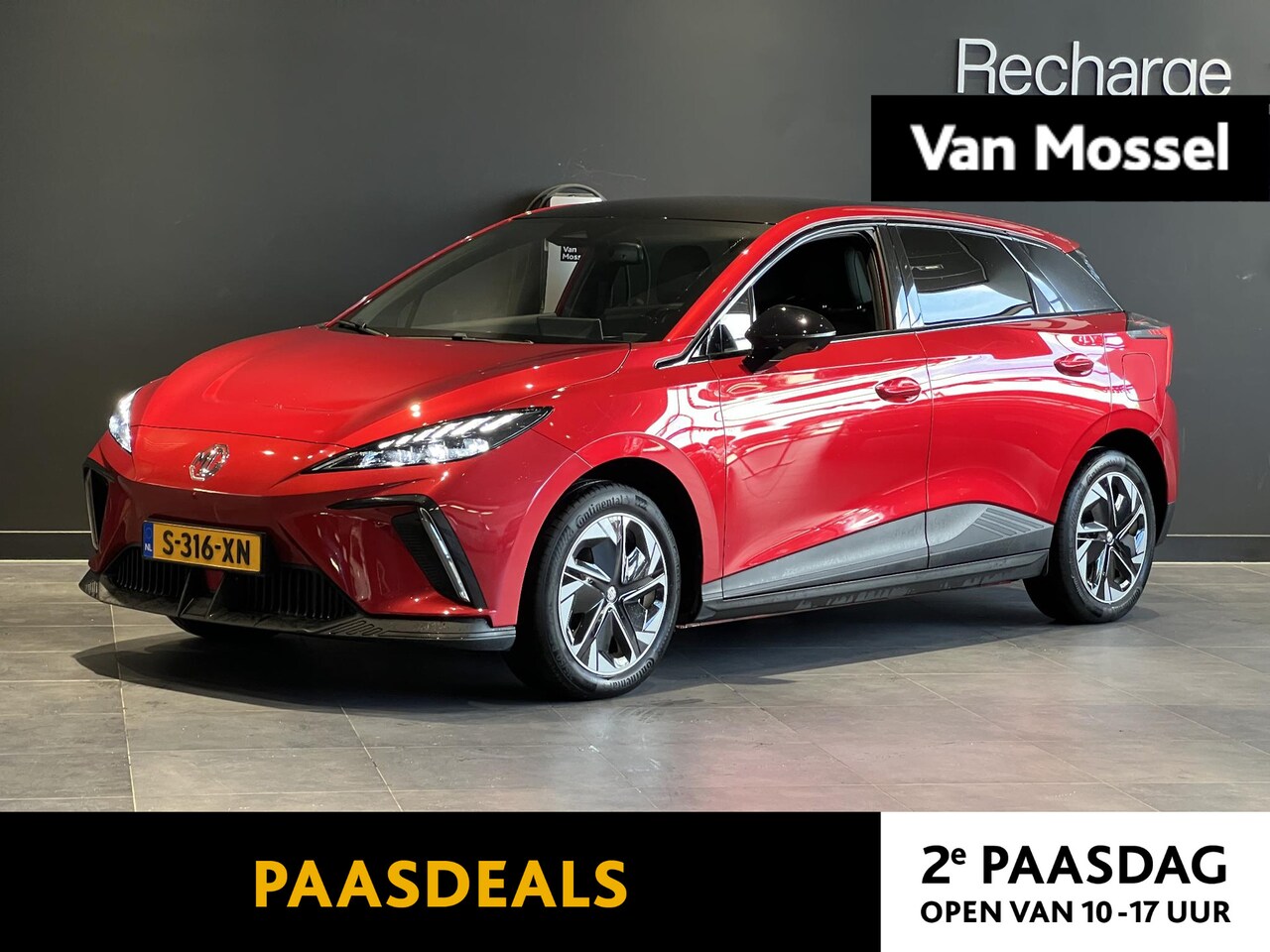 MG MG4 - Long Range Luxury 64 kWh | Stoel + Stuurverwarming | 360 Camera | Cruise control | Carplay - AutoWereld.nl