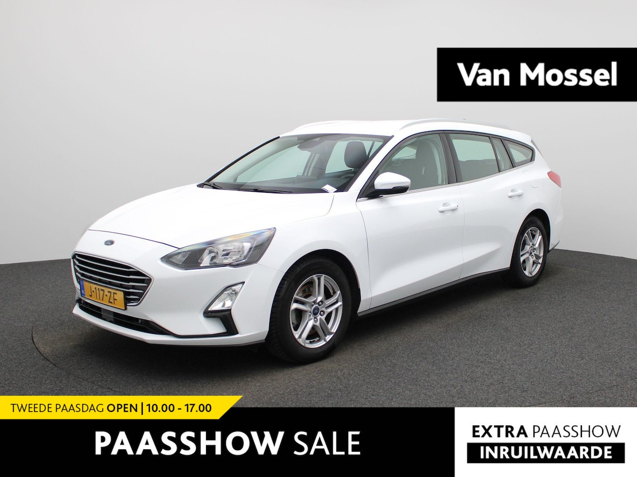 Ford Focus Wagon - 1.5 EcoBlue Trend Edition Business | Navigatie | Trekhaak | Camera | Airco | Lichtmetalen - AutoWereld.nl