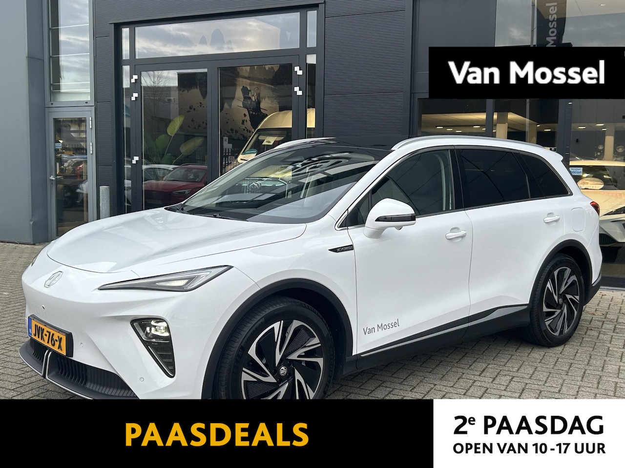 MG MGS6 EV - Luxury 4WD 77kWh | Dual Motor | 1500kg Trekgewicht | Panoramadak | 360 Camera | Head-Up Di - AutoWereld.nl