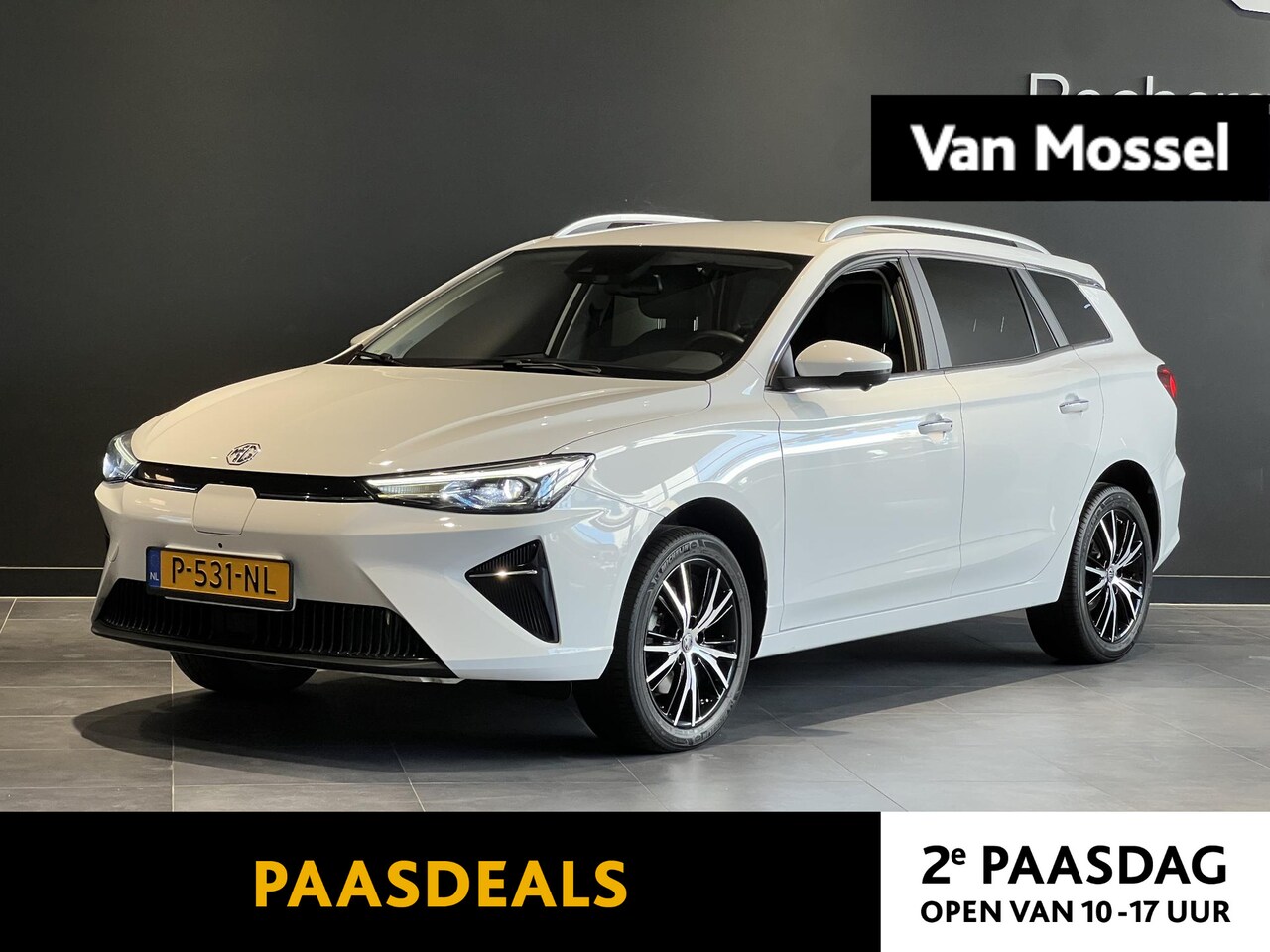 MG MG5 - Standard Range Luxury 50 kWh | Eerste eigenaar | Navigatie | 360 Camera | Lederbekleding | - AutoWereld.nl