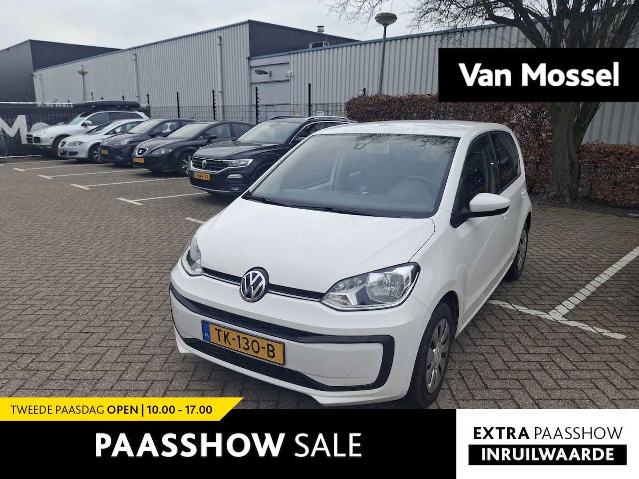 Volkswagen Up! - 1.0 BMT move up! | Airco | LED | DAB | Executive-pakket | 12 Maand BOVAG Garantie! | - AutoWereld.nl