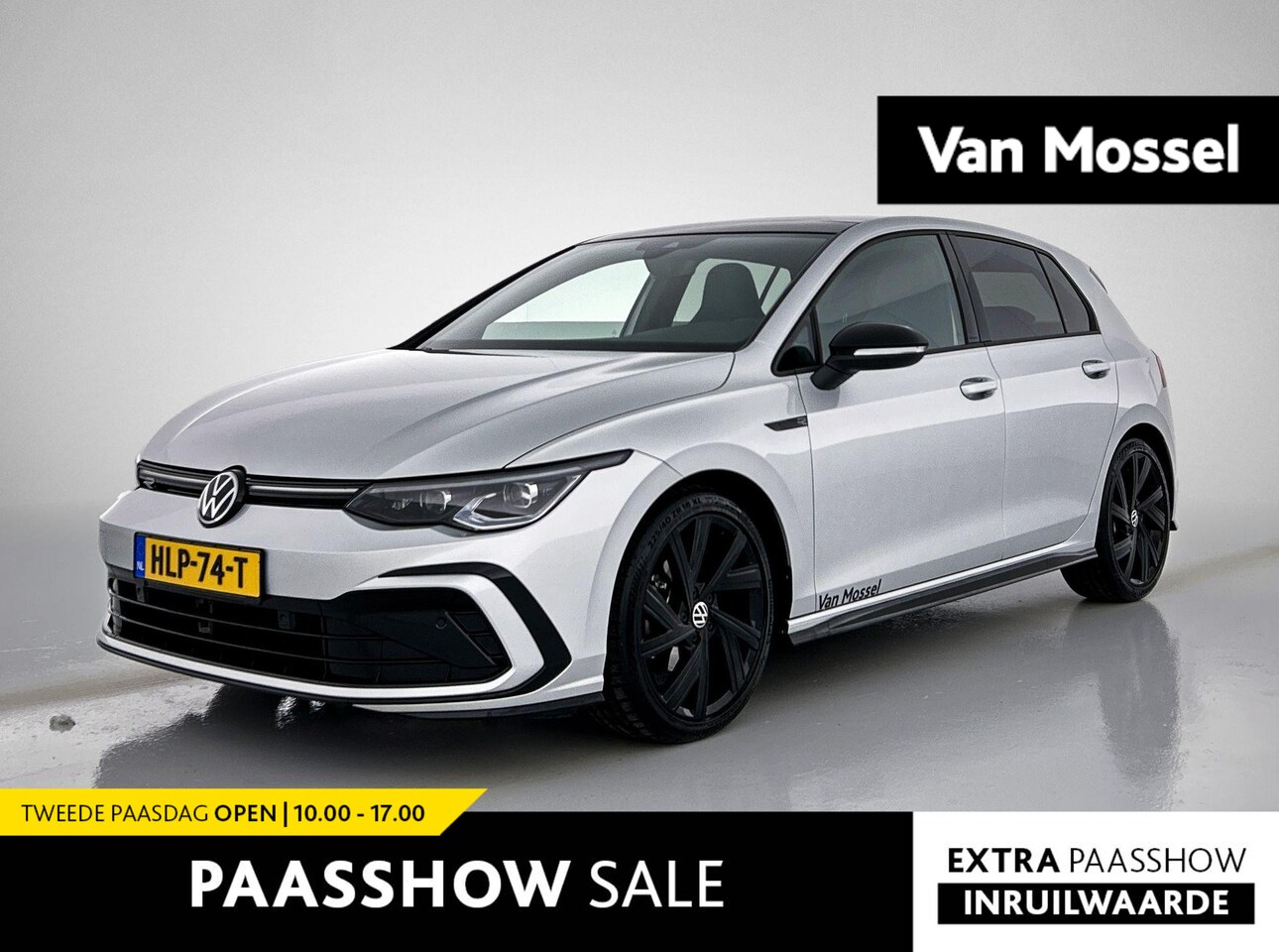Volkswagen Golf - 1.5 eTSI R-Line Business | DEMO | APPLE CARPLAY | PANORAMADAK | IQ LIGHTS | BLACK STYLE DE - AutoWereld.nl