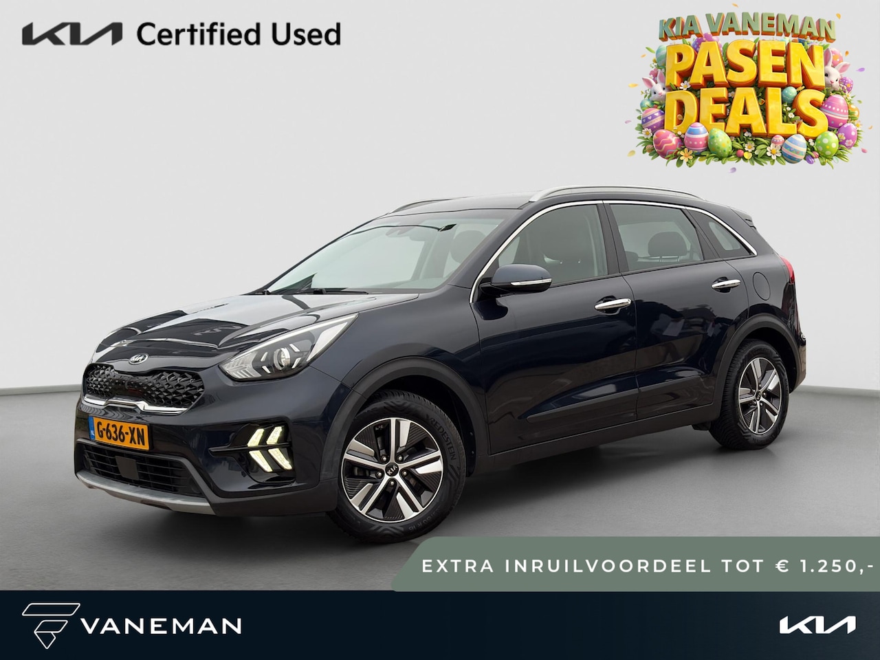 Kia Niro - 1.6 GDi Hybrid DynamicLine | Tot € 1.250,- extra inruil tijdens dit Paasweekend! | Automaa - AutoWereld.nl
