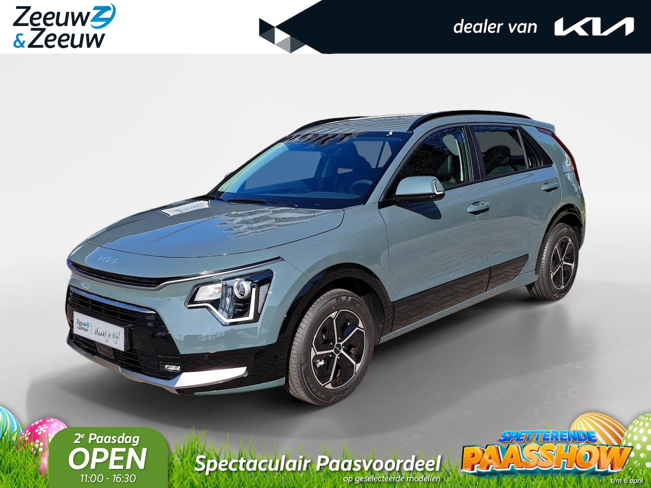 Kia Niro - 1.6 GDi Hybrid DynamicLine | Enkele kleuren op voorraad bel voor info | NU MET €3.000 inru - AutoWereld.nl