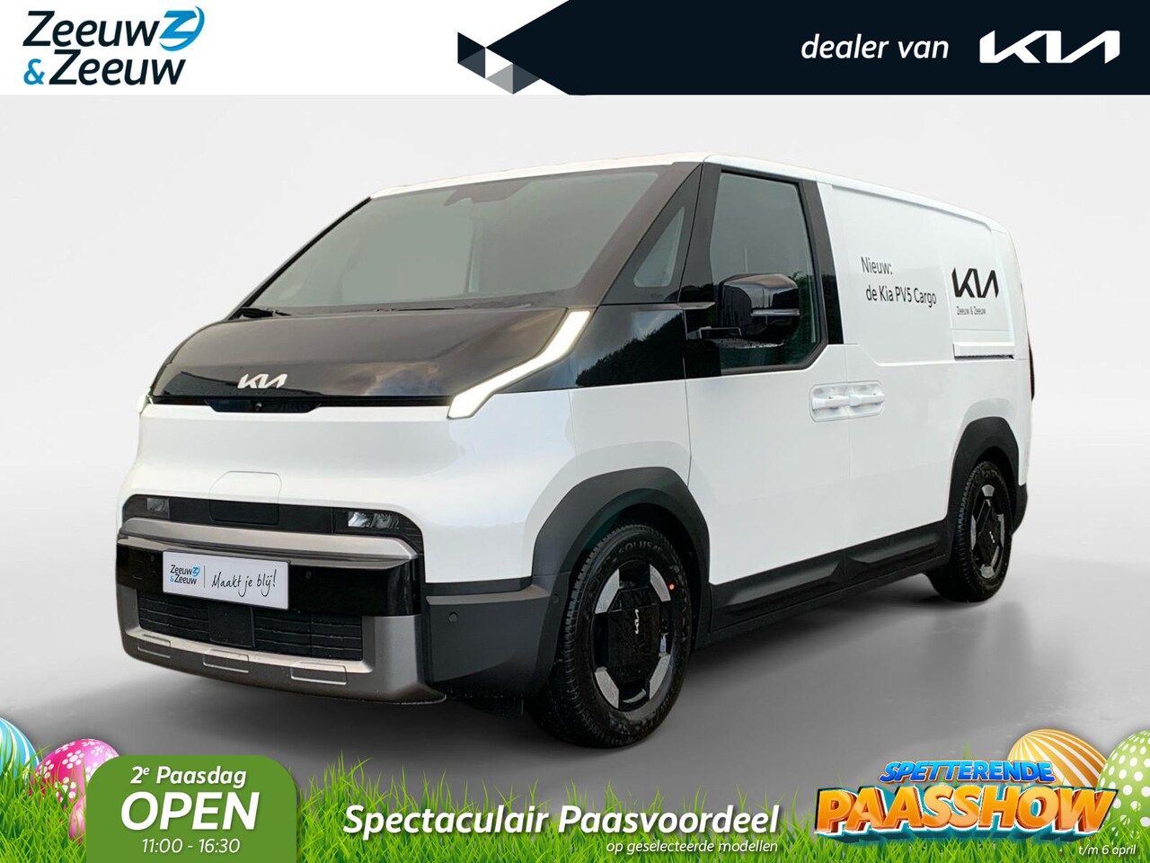 Kia PV5 - Cargo Elite Executive 71.2 kWh | Nieuw te bestellen! | 416 Km bereik |  Laadcapaciteit 4.4 - AutoWereld.nl