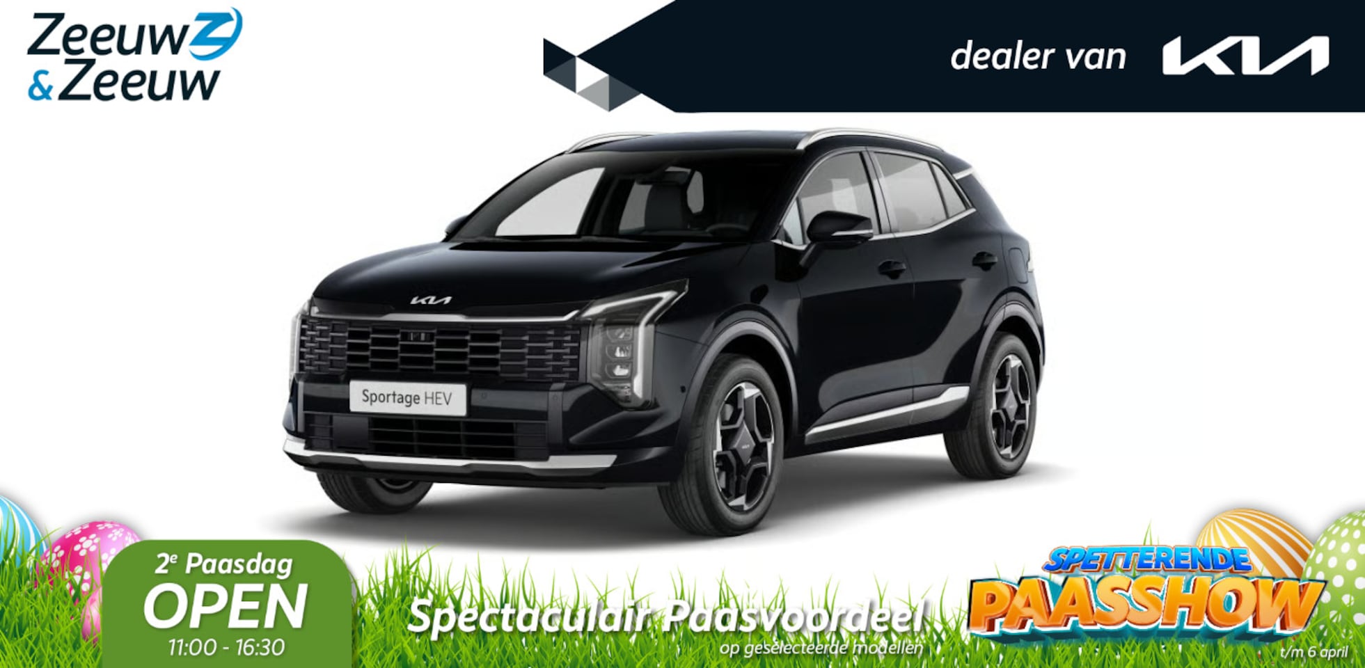 Kia Sportage - 1.6 T-GDi Hybrid DynamicLine FACELIFT NU TE BESTELLEN | 1510KG TREKGEWICHT | Stuurwiel en - AutoWereld.nl