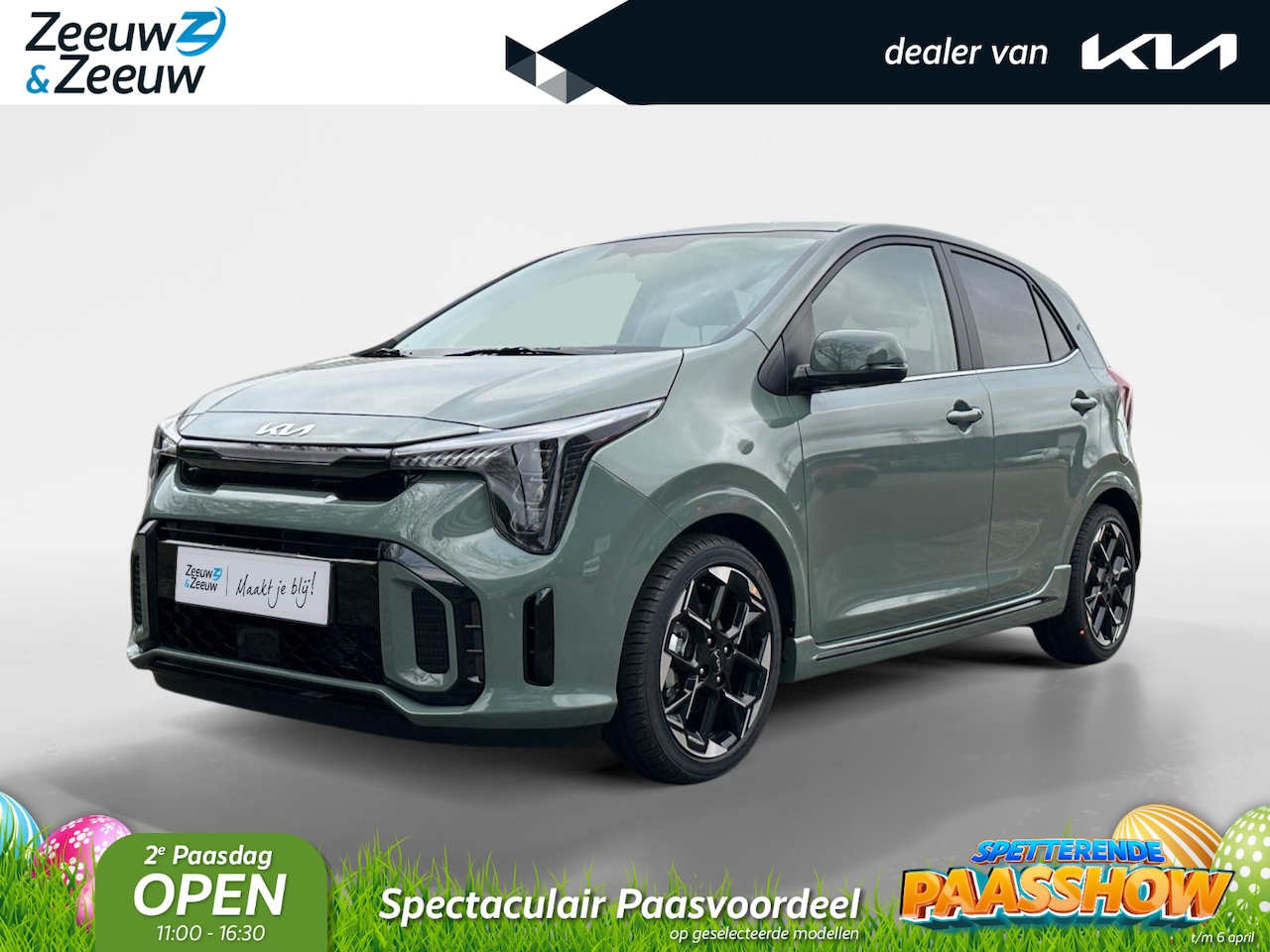 Kia Picanto - 1.0 GDi GT-Line | bel voor info | Zwarte GT-Line bekleding | NU MET €1.000 inruilpremie en - AutoWereld.nl