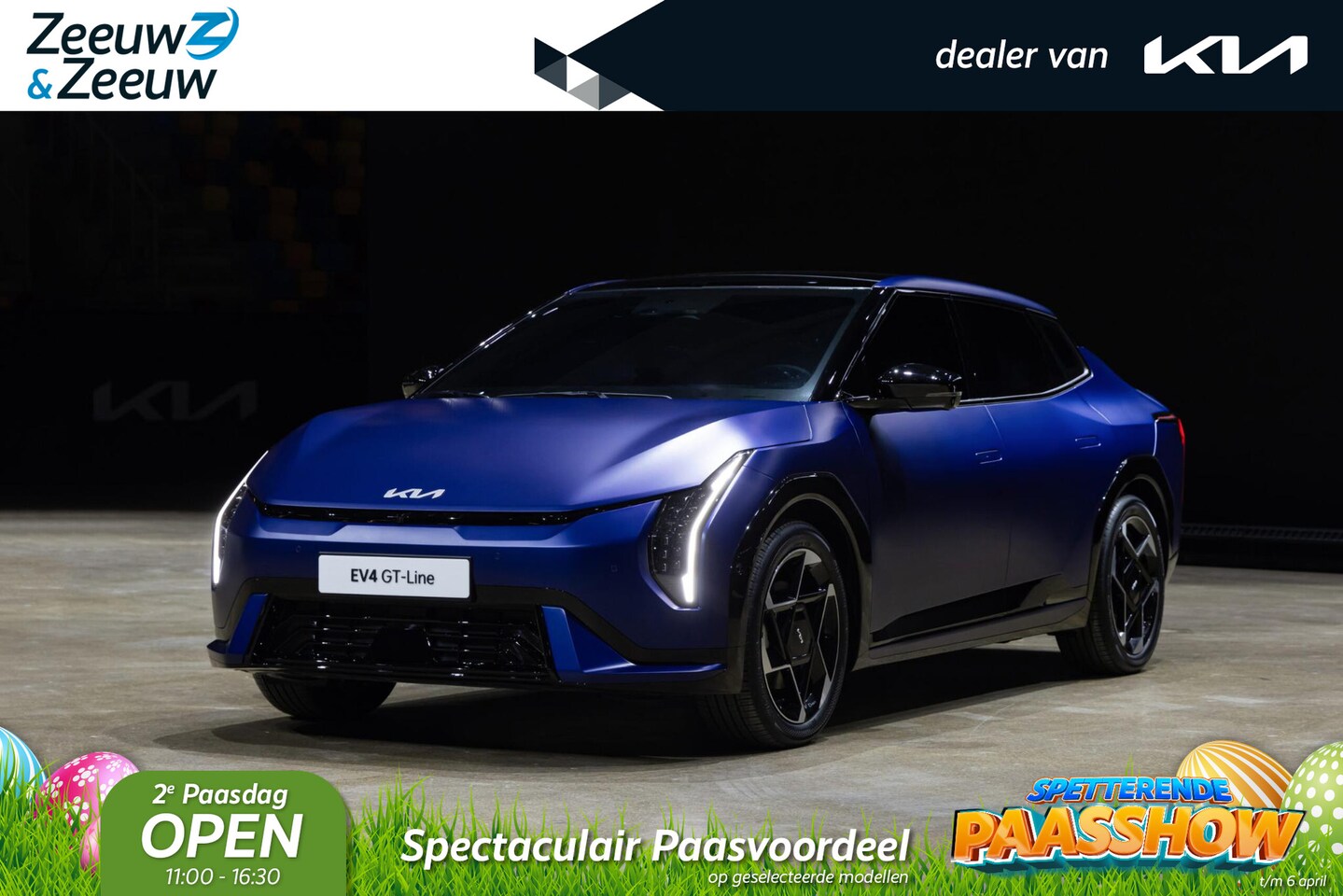 Kia EV4 Fastback - GT-Line 81.4 kWh | NIEUW MODEL | 204 pk | 612 km actieradius | NU €3000,- Inruilpremie | B - AutoWereld.nl