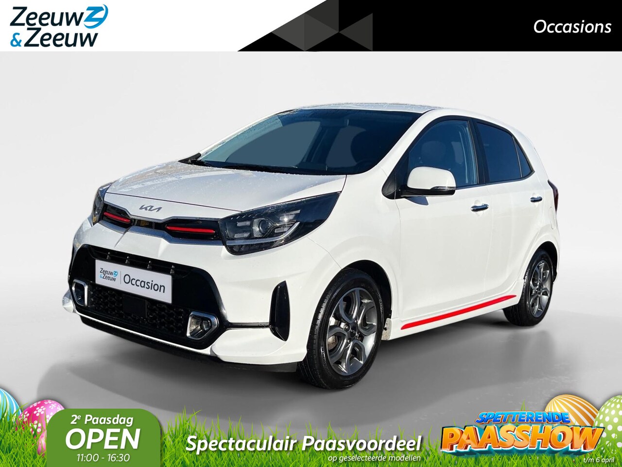 Kia Picanto - 1.0 DPi GT-Line | Keyless entry | Climate control | Cruise control | LM-Velgen | Navigatie - AutoWereld.nl