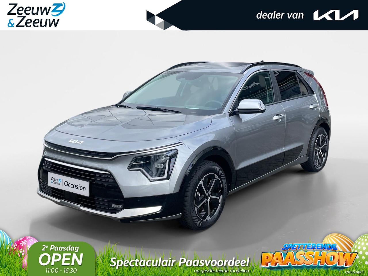 Kia Niro - 1.6 GDi Hybrid DynamicPlusLine | Cruise Control | Climate Control | Camera | Open Dak | St - AutoWereld.nl
