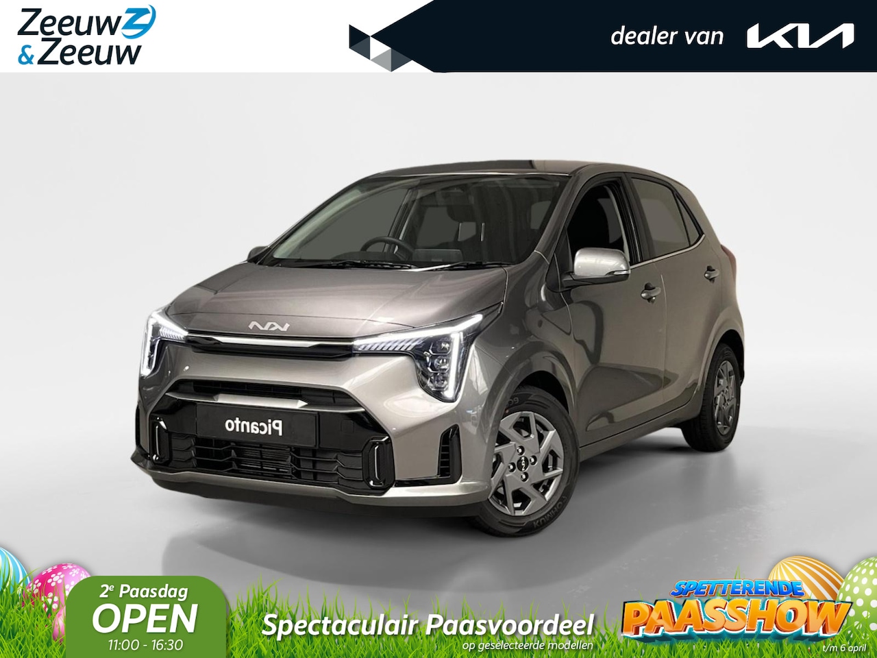 Kia Picanto - 1.0 GDi DynamicPlusLine | Elektrisch inklapbare buitenspiegels | 14" lichtmetalen velgen | - AutoWereld.nl