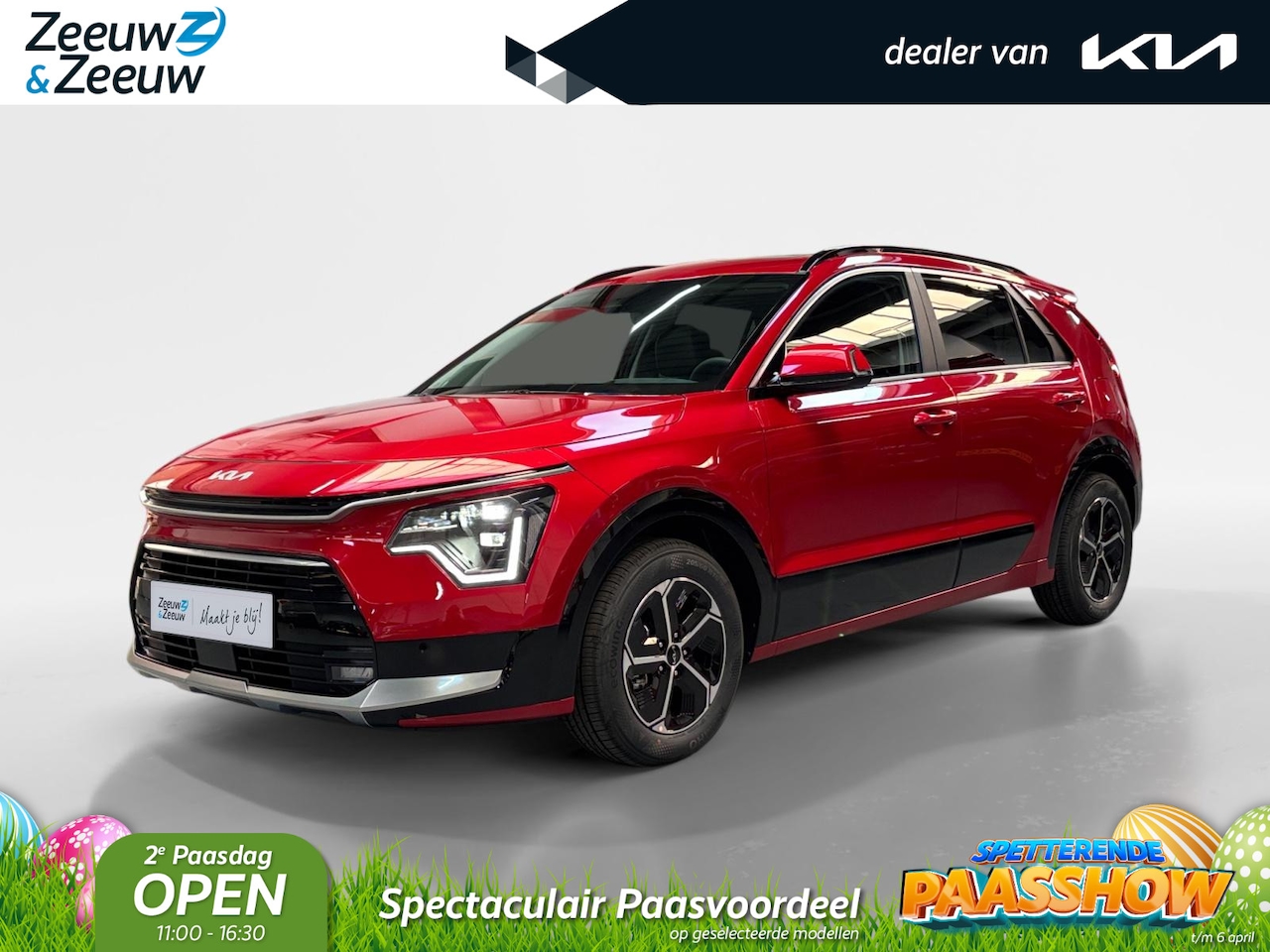Kia Niro - 1.6 GDi Hybrid DynamicPlusLine | Enkele kleuren op voorraad bel voor info | NU MET €3.000 - AutoWereld.nl