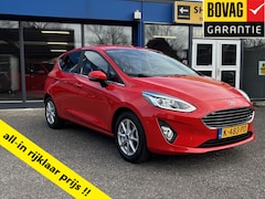 Ford Fiesta - 5 Drs EcoBoost Hybrid Titanium X Nav Ecc Lmv Camera Pdc Winterpack B&O Xenon 61906 Km Rijk