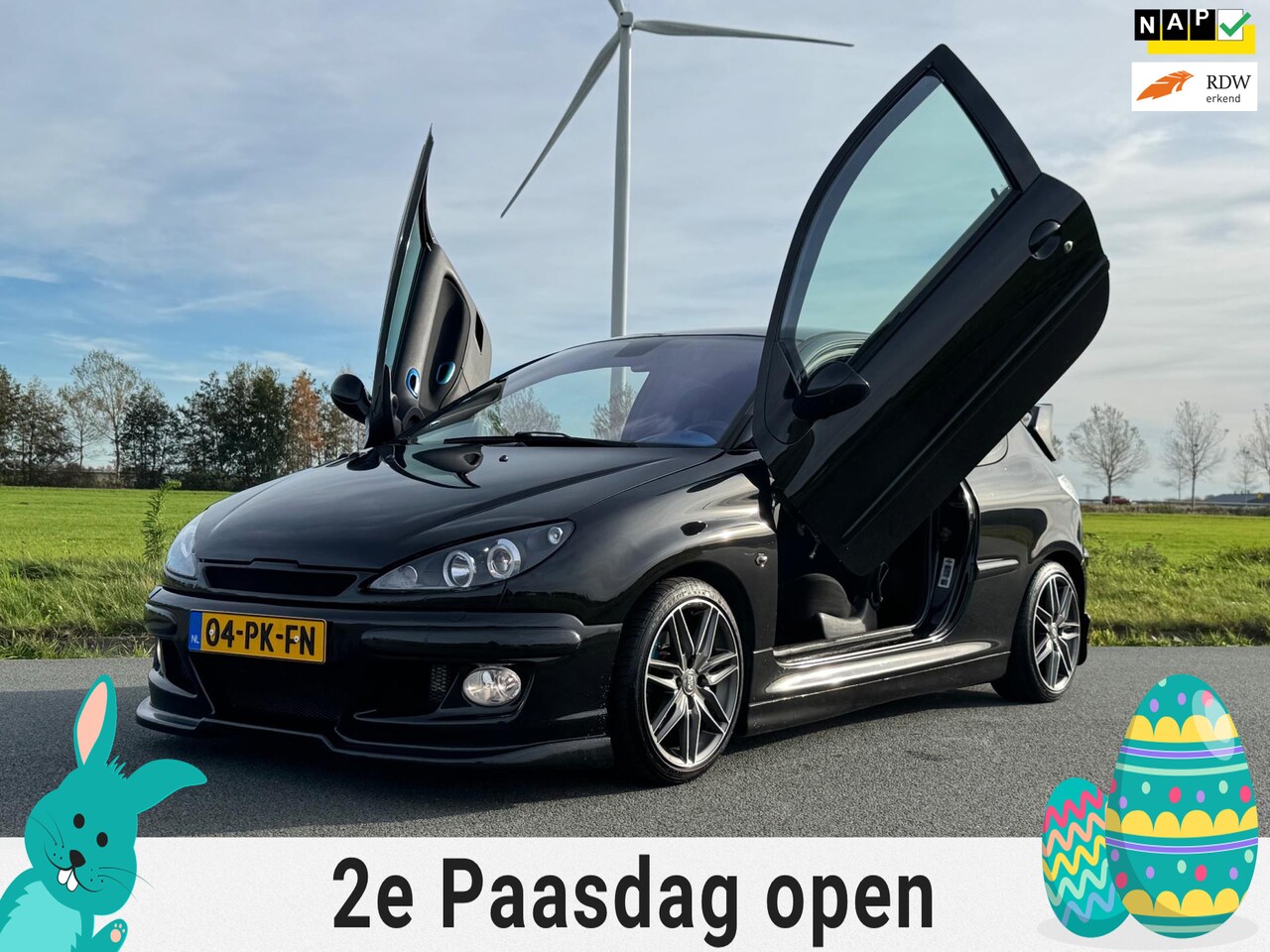 Peugeot 206 - 1.4-16V XS Pack Vleugeldeuren Show - AutoWereld.nl