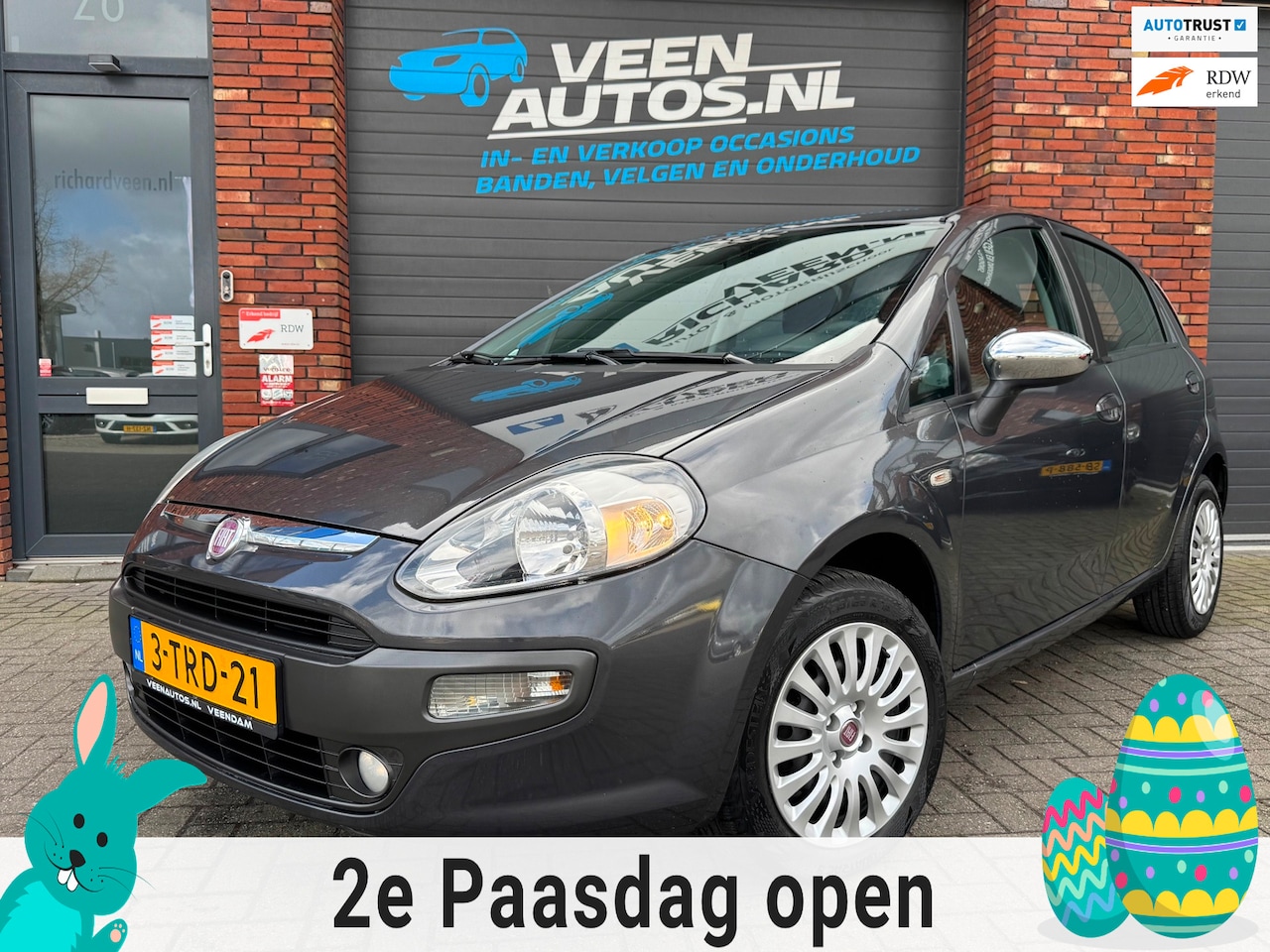 Fiat Punto Evo - 1.4 Dynamic Airco Riem V.V NW APK! - AutoWereld.nl