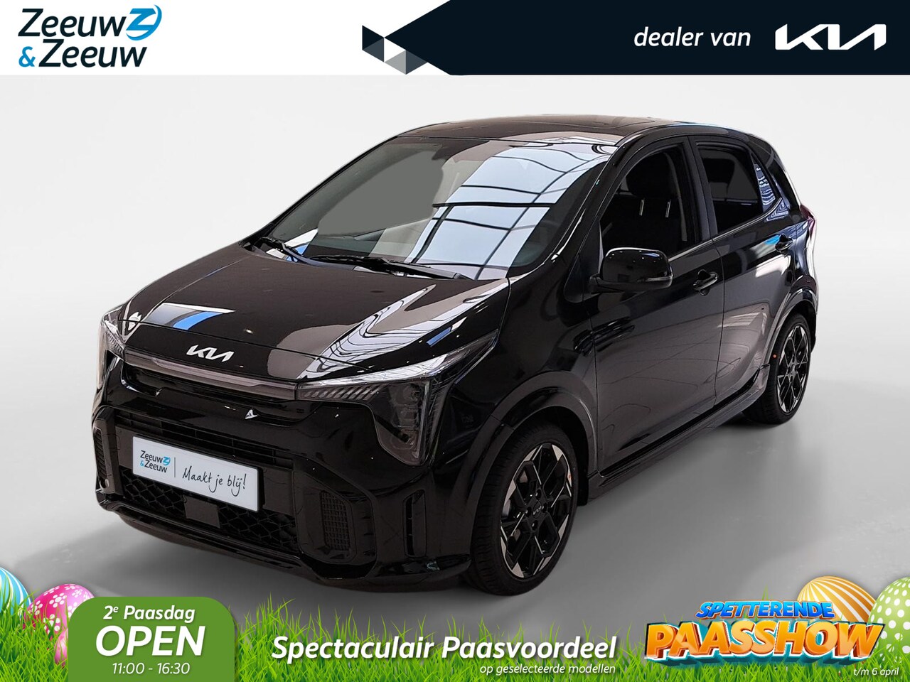 Kia Picanto - 1.0 GDi GT-Line | bel voor info | Zwarte GT-Line bekleding | NU MET €1.000 inruilpremie en - AutoWereld.nl