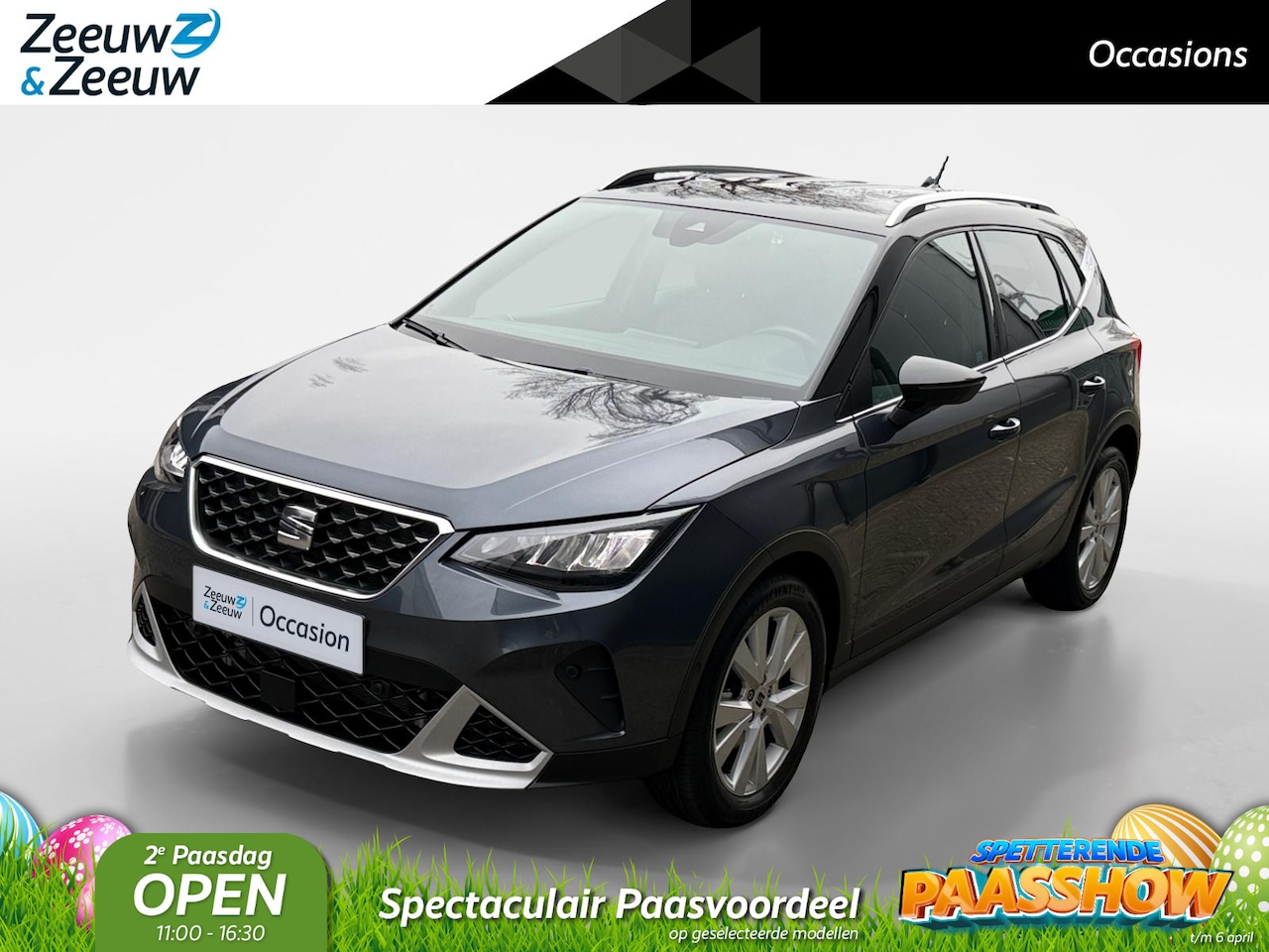SEAT Arona - 1.0 EcoTSI Style Business Connect | Virtual | Camera | Stoelverwarming | ACC | Dodehoek | - AutoWereld.nl