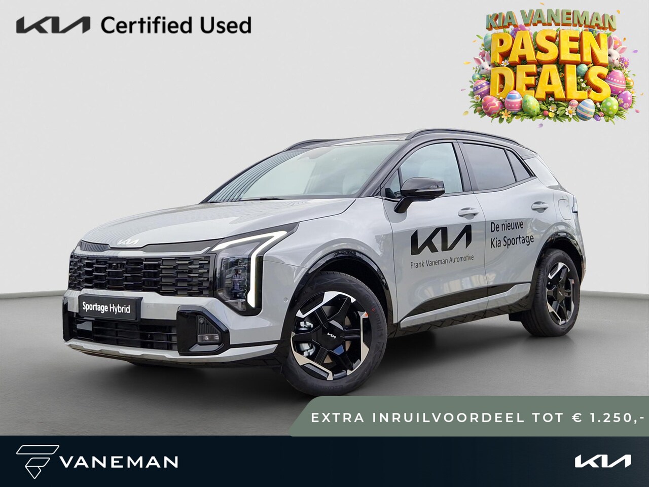 Kia Sportage - 1.6 T-GDi Hybrid GT-PlusLine | Tot € 1.250,- extra inruil tijdens dit Paasweekend! | Stoel - AutoWereld.nl