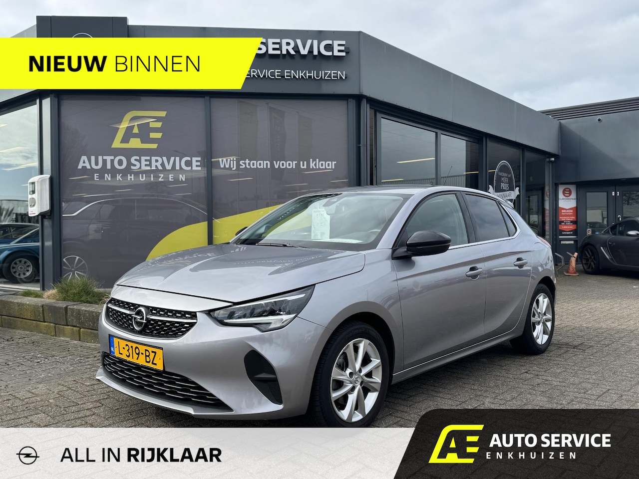 Opel Corsa - 1.2 Elegance AUTOMAAT 1e eigenaar NL auto | geheel rijklaar incl. garantie | Carplay | LED - AutoWereld.nl