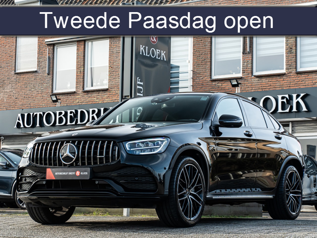 Mercedes-Benz GLC-klasse Coupé - AMG 43 4MATIC BURMESTER HUD 21 INCH 360 CAMERA ALCANTARA HEMEL AMG PERFORMANCE - AutoWereld.nl