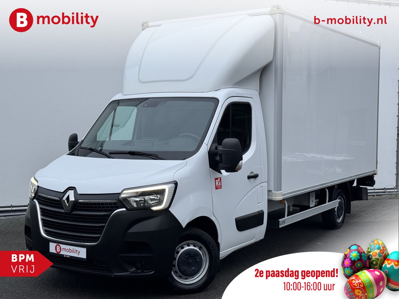 Renault Master - Renault Master RED T35 2.3 dCi 145 CityBox Bakwagen+Laadklep Dhollandia | Zijdeur | 3-Pers - AutoWereld.nl