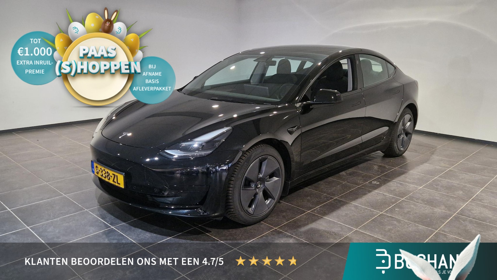 Tesla Model 3 - Standard RWD Plus 60 kWh | SOH 90% | Stoelverwarming | Panoramadak | - AutoWereld.nl