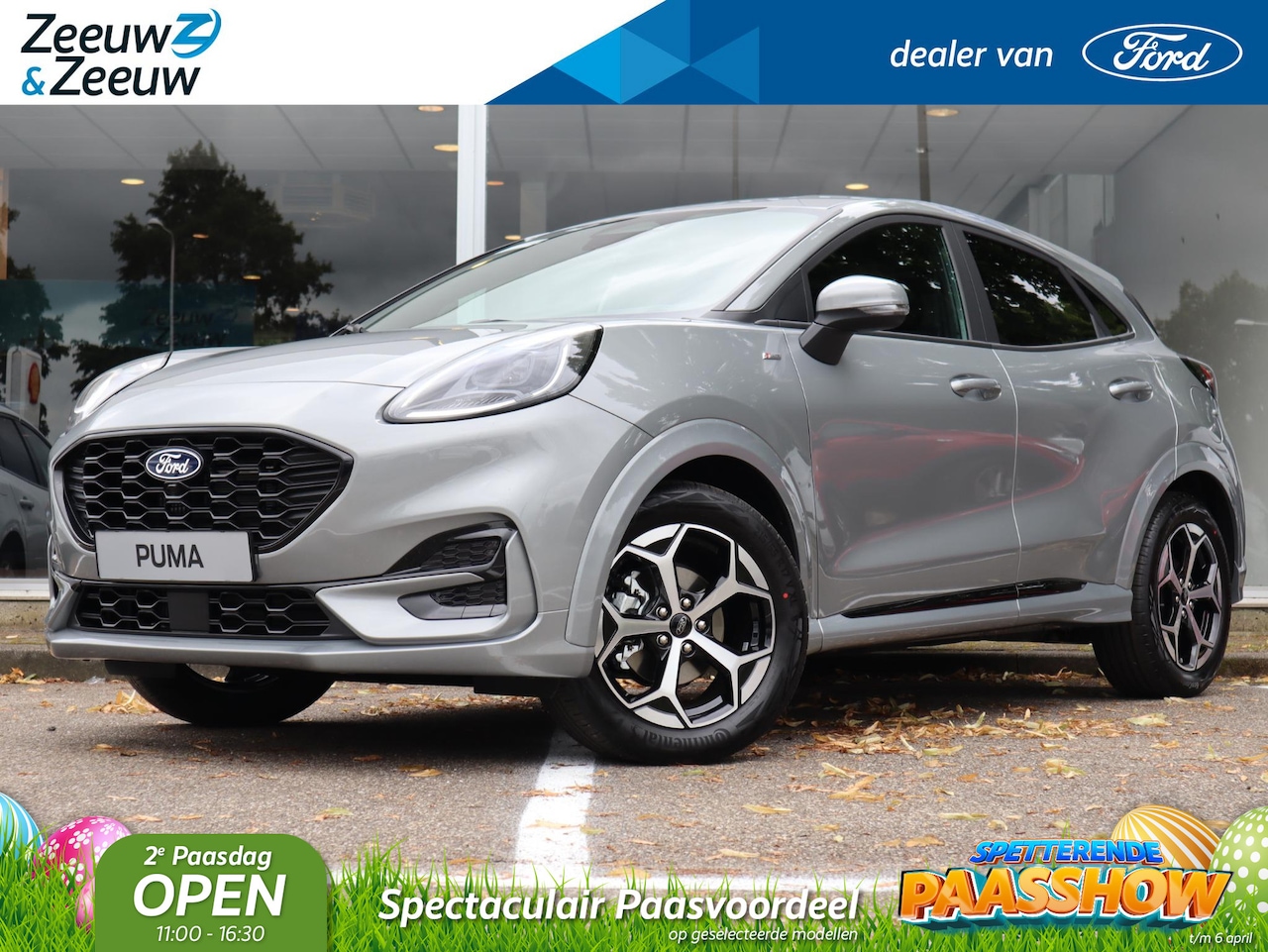 Ford Puma - 1.0 EcoBoost Hybrid ST-Line automaat | Winterpack | 17" Lichtmetaal | Camera | Draadloze A - AutoWereld.nl