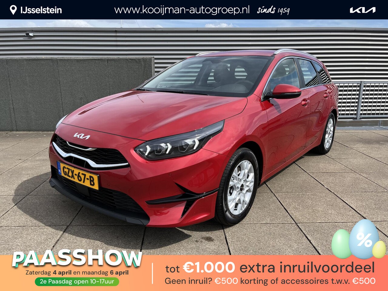 Kia Cee'd Sportswagon - Ceed 1.5 T-GDi DynamicLine 6-Versn. Trekhaak / Navigatie / Achteruitrijcamera / Apple Carp - AutoWereld.nl