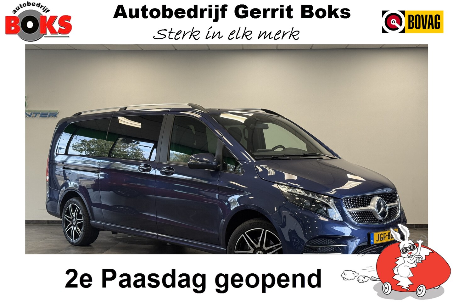 Mercedes-Benz V-klasse - 300d Extra Lang Avantgarde Edition AMG-Line Standkachel Luchtvering ! 2e Paasdag geopend v - AutoWereld.nl