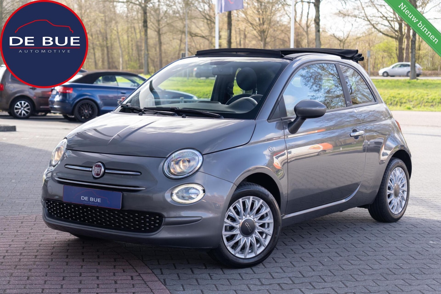 Fiat 500 C - 1.0 Hybrid Launch Edition|1ste Eig|Cabriolet|Italia|Cruise|LED|Dealer Onderhouden - AutoWereld.nl