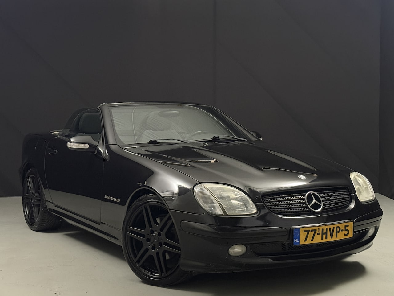 Mercedes-Benz SLK-klasse - 200 K. BLACK EDITION - AutoWereld.nl