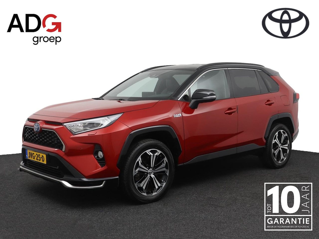 Toyota RAV4 - 2.5 Plug-in Hybrid AWD Bi-Tone Plus | Lederen bekleding | 360 graden camera | Trekhaak | S - AutoWereld.nl