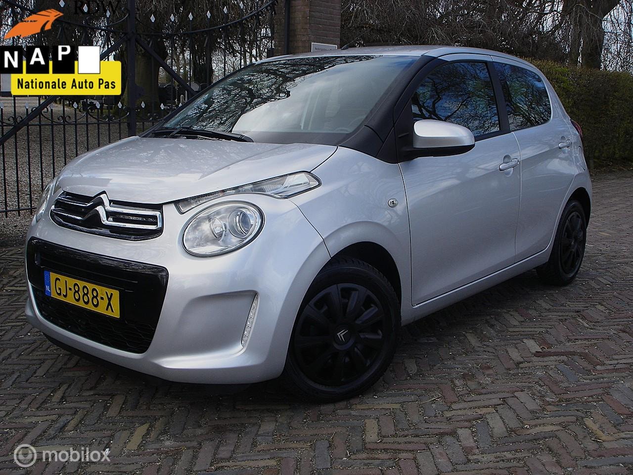 Citroën C1 - 1.0 e-VTi Feel (Bj 2015) Airco|Led|Navi|5-Dr|APK - AutoWereld.nl