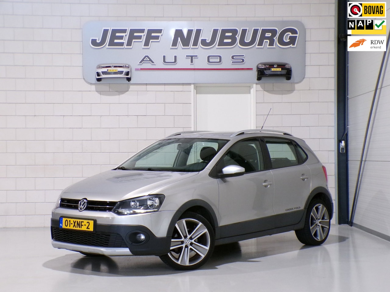 Volkswagen Polo - 1.2 TSI Cross "Origineel NL!" Automaat! 1e eigenaar! Uniek! Bluetooth Parkeersensoren Crui - AutoWereld.nl