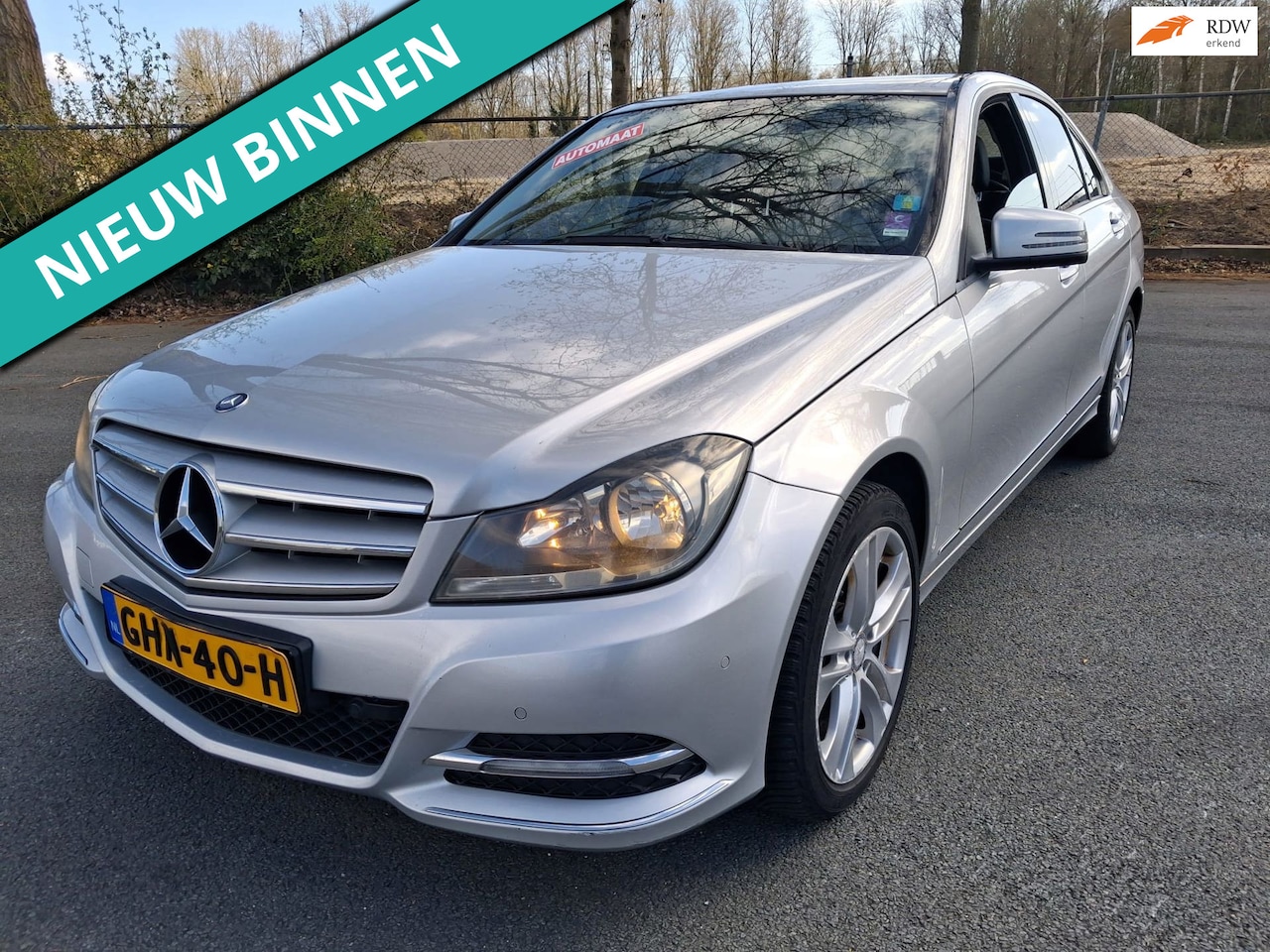 Mercedes-Benz C-klasse - 180 LEUKE AUTO RIJDT EN SCHAKELT TOP - AutoWereld.nl