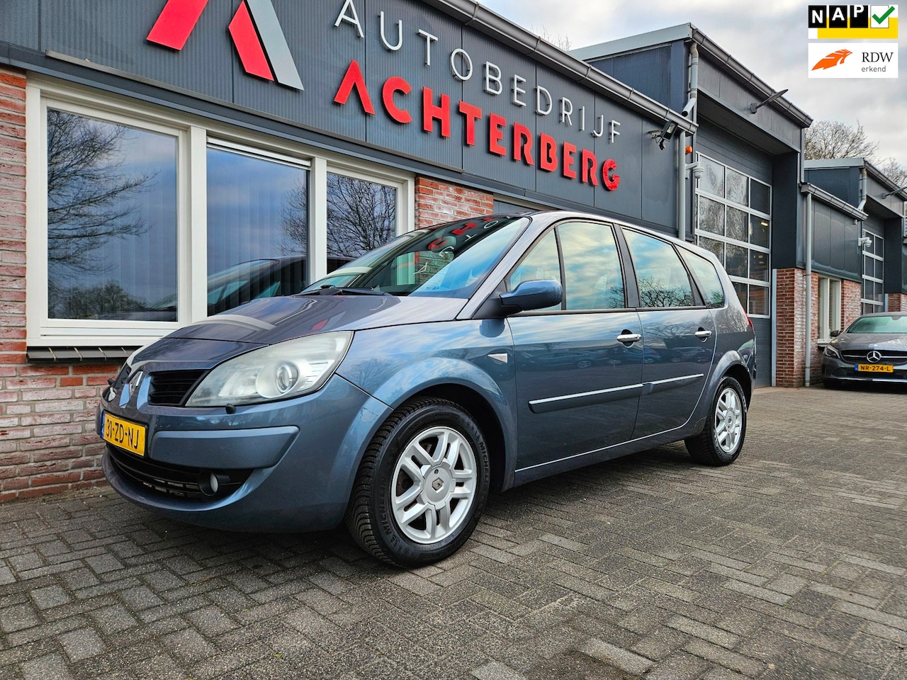 Renault Grand Scénic - 1.6-16V Tech Line Trekhaak! Xenon! Airco! Nieuwe Apk! Cruise Control! - AutoWereld.nl