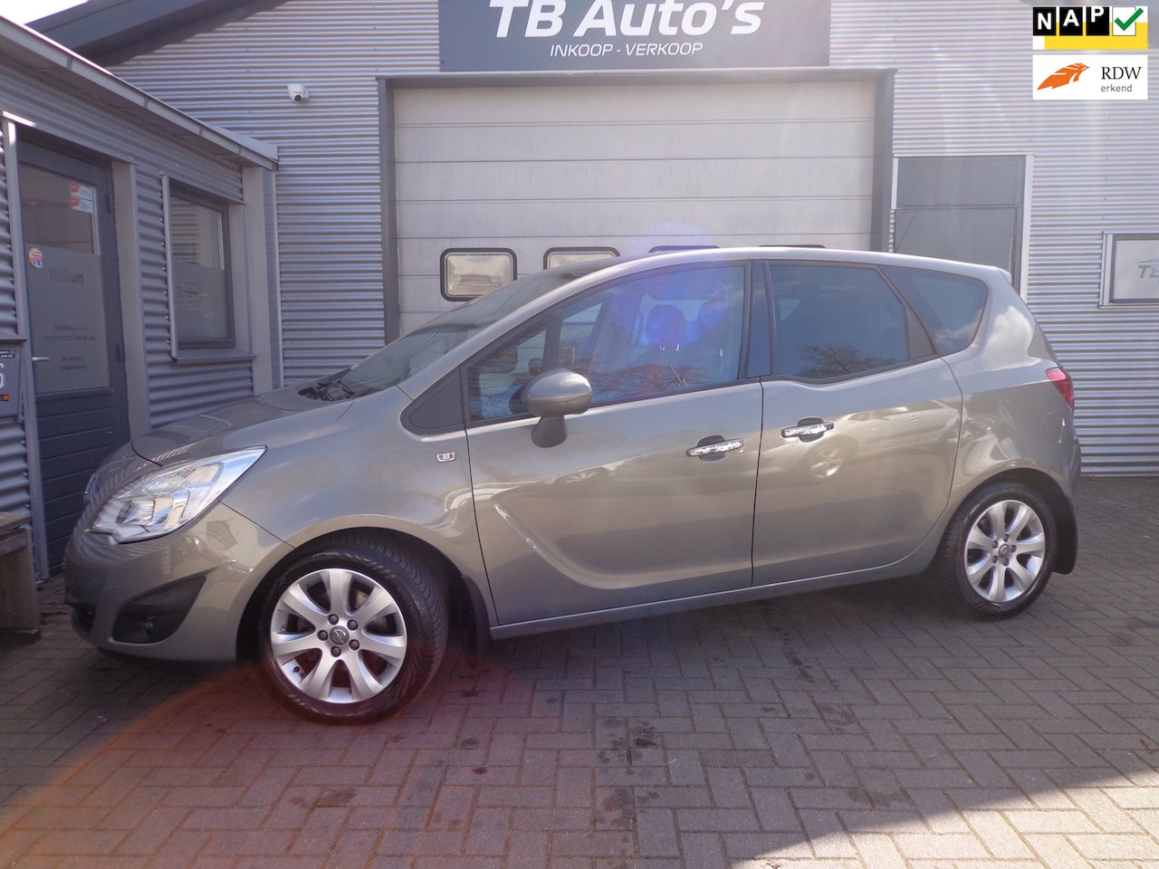 Opel Meriva - 1.4 Turbo Cosmo ! CLIMA / PANORAMADAK ! - AutoWereld.nl