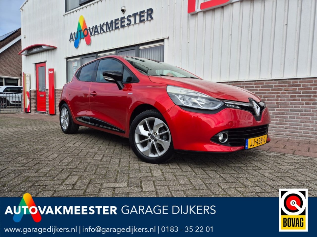Renault Clio - 0.9 TCE Limited 5 Drs Airco, Navi, Armsteun, LMV Nette auto - AutoWereld.nl