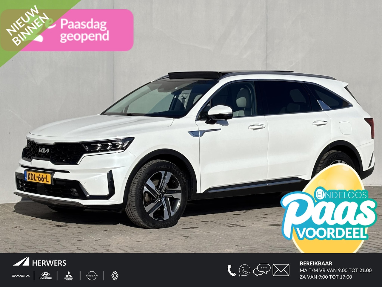 Kia Sorento - 1.6 T-GDI Plug-in Hybrid 4WD ExecutiveLine 5p. Aut / Fabrieksgarantie tot 12-2029 / Dealer - AutoWereld.nl