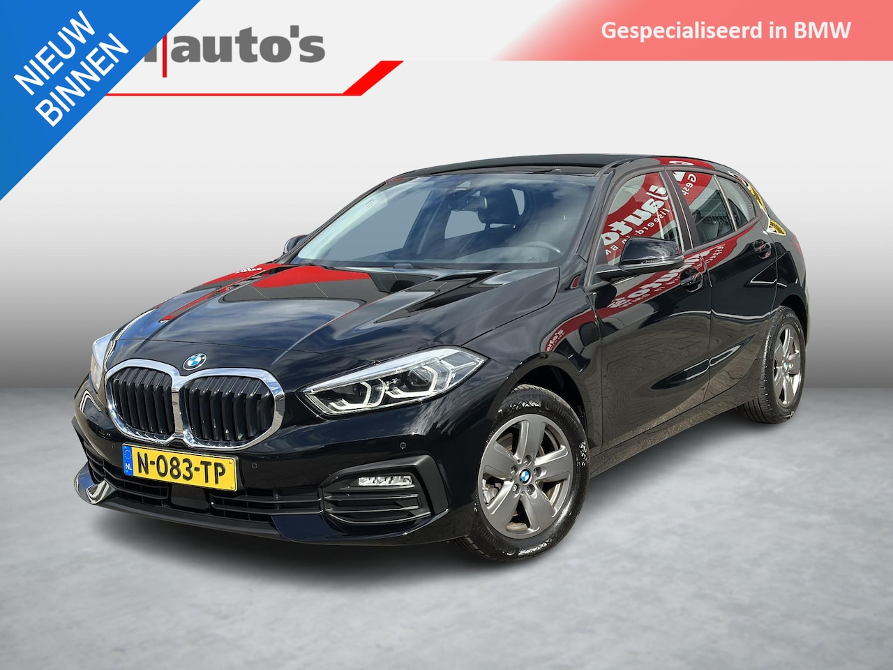 BMW 1-serie - 118i 1ste eig. Org NL Leder|Navi|HiFi - AutoWereld.nl