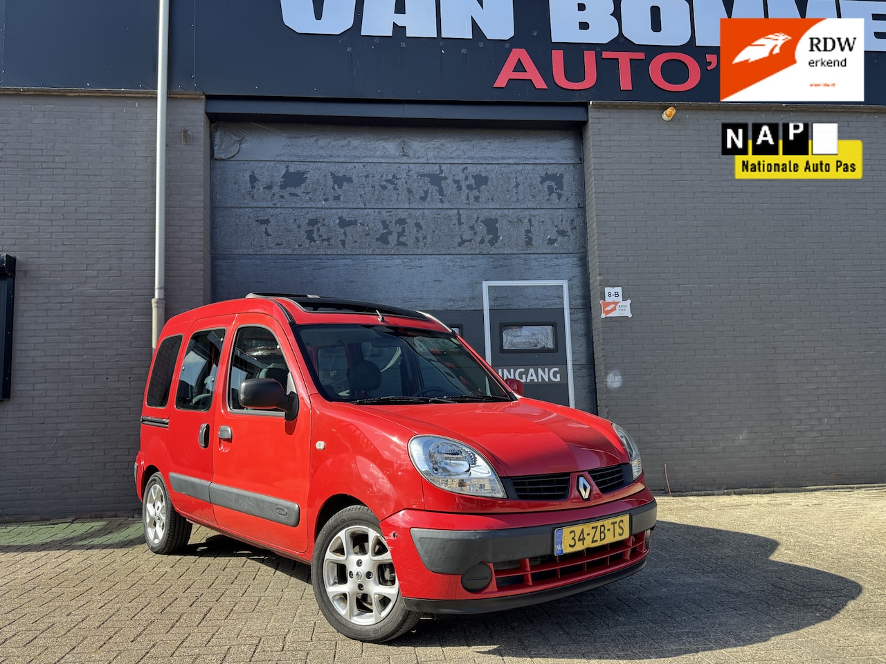 Renault Kangoo - 1.2-16V Expression ElecPakket.Panodak.Trekhaak.:MV!! - AutoWereld.nl