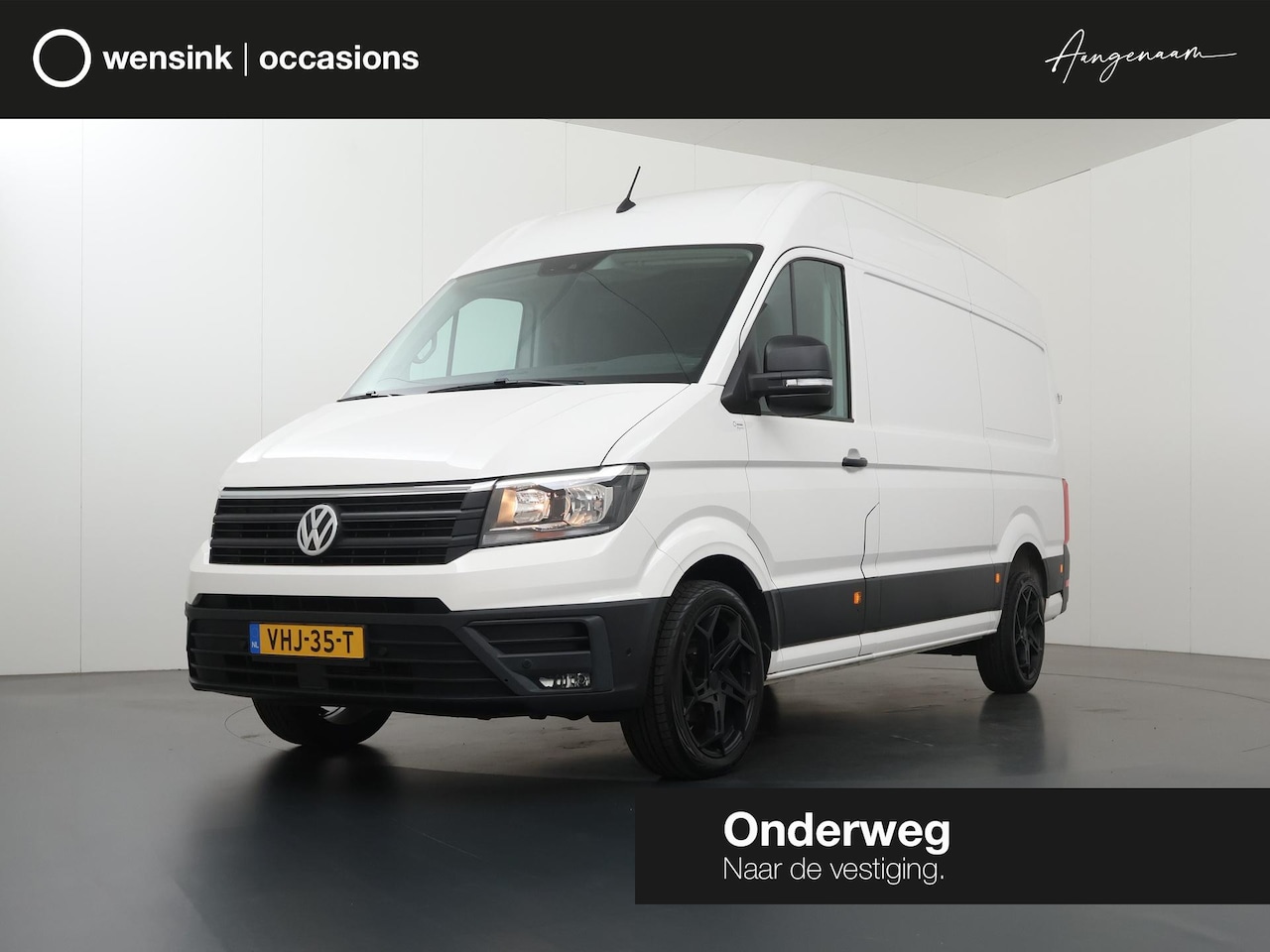 Volkswagen Crafter - 35 2.0 TDI | AUT. | L3 H3 | LM VELGEN | 2-ZITS | LEDEREN BEKLEDING | BETIMMERING | TREKHAA - AutoWereld.nl