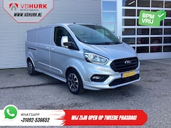 Ford Transit Custom - Sport 2.0 TDCI Aut. 170 pk L2 DB-Riem VV/ Carplay/ Alarm III/ Stoelverw./ Navi/ Airco/ Cam