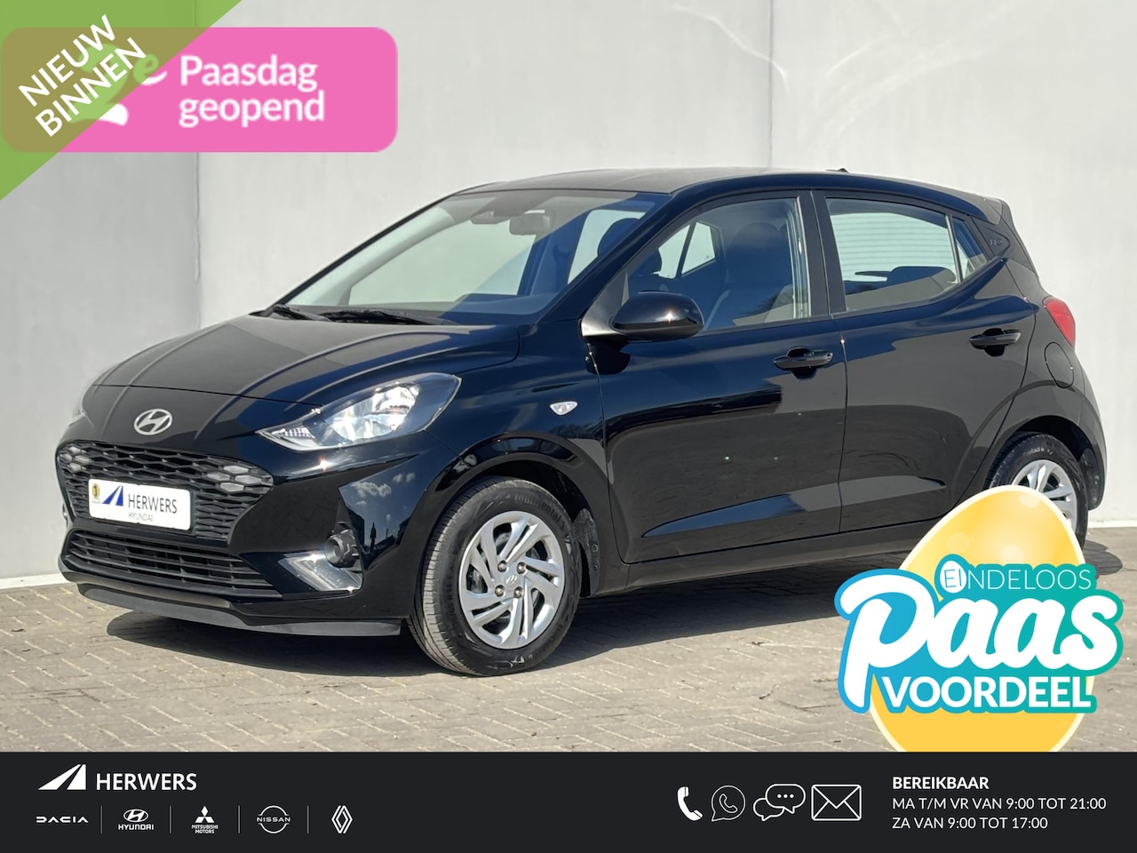 Hyundai i10 - 1.0 Premium Handgeschakeld / Fabrieksgarantie tot 10-2029 / Stuur en Stoel verwarming / Ac - AutoWereld.nl