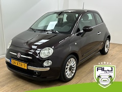 Fiat 500 - Occasion Lounge met panoramadak en unieke kleur | Tweedehands 500 in paarsmetallic | Airco