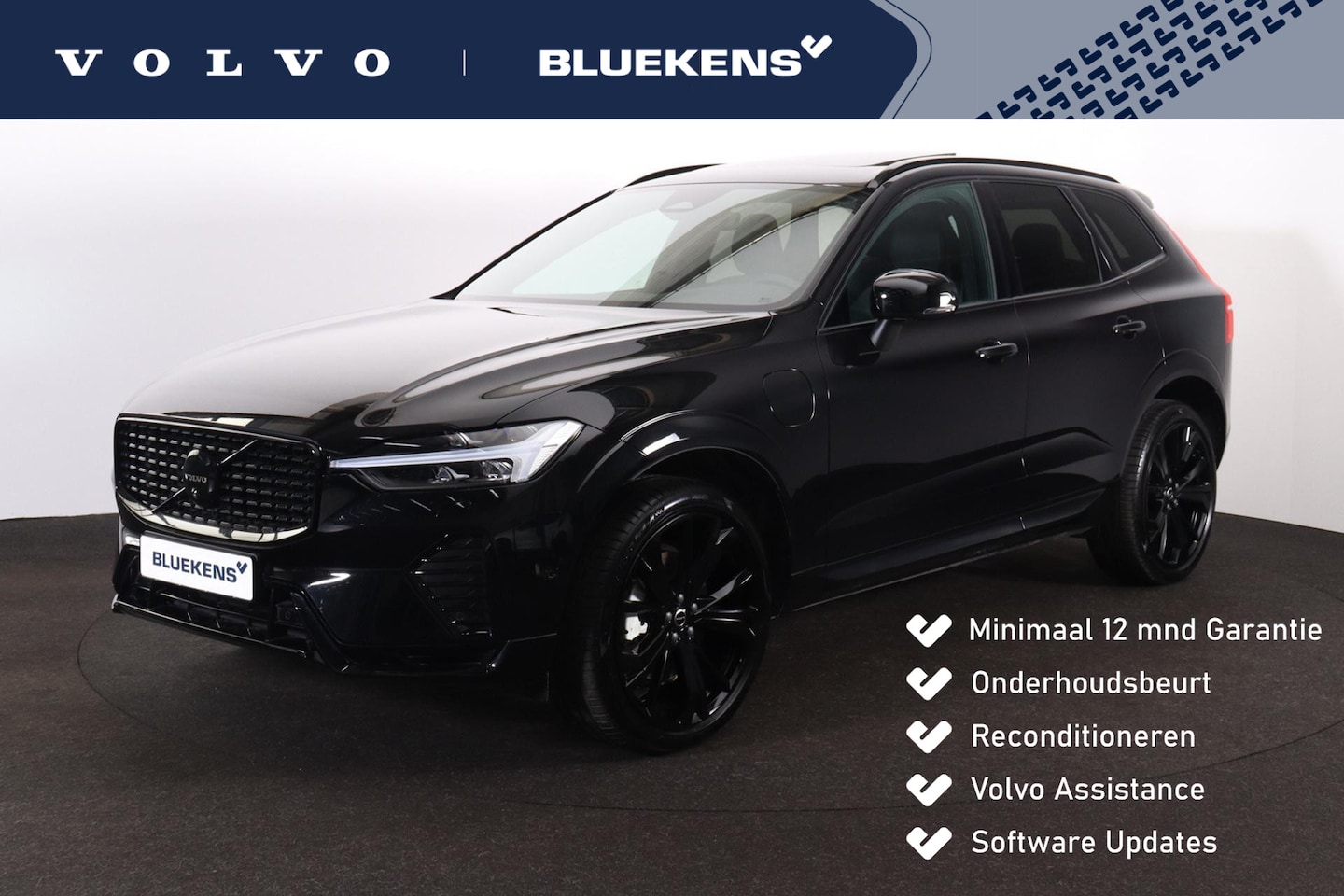 Volvo XC60 - T8 Recharge AWD Plus Black Edition - Panorama/schuifdak - IntelliSafe Assist & Surround - - AutoWereld.nl
